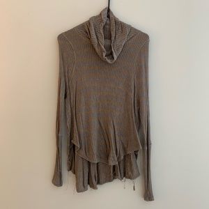 Free People cowl neck long sleeve.
